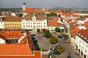 Stadt Korneuburg in Niederösterreich